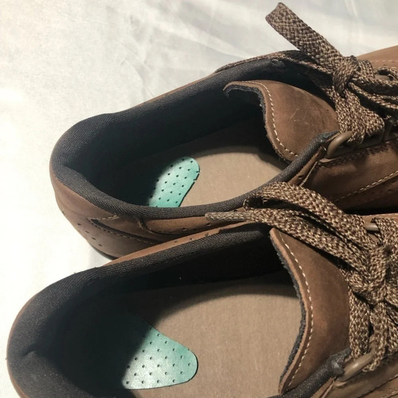 2 Pairs.  S.A.S. Walk Easy Shoes, Sage and Chocolate Nubuck (6.5) - Picture 14 of 16